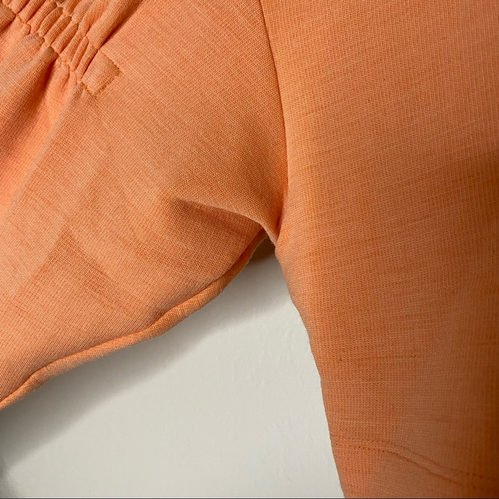 TIBI light orange Synthetic wool cropped sweatshirt S - Picture 7 of 14
